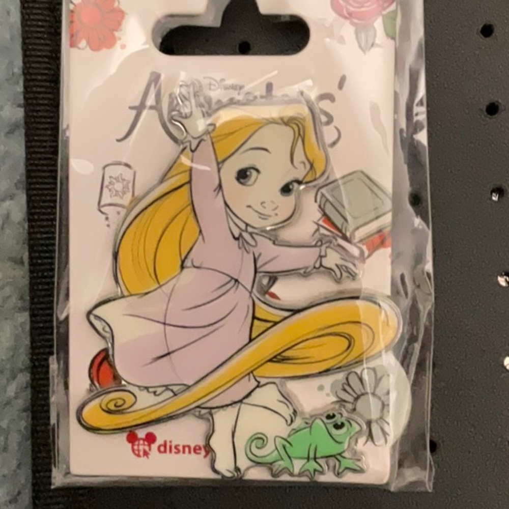 Disney Rapunzel Enamel Pin still in package